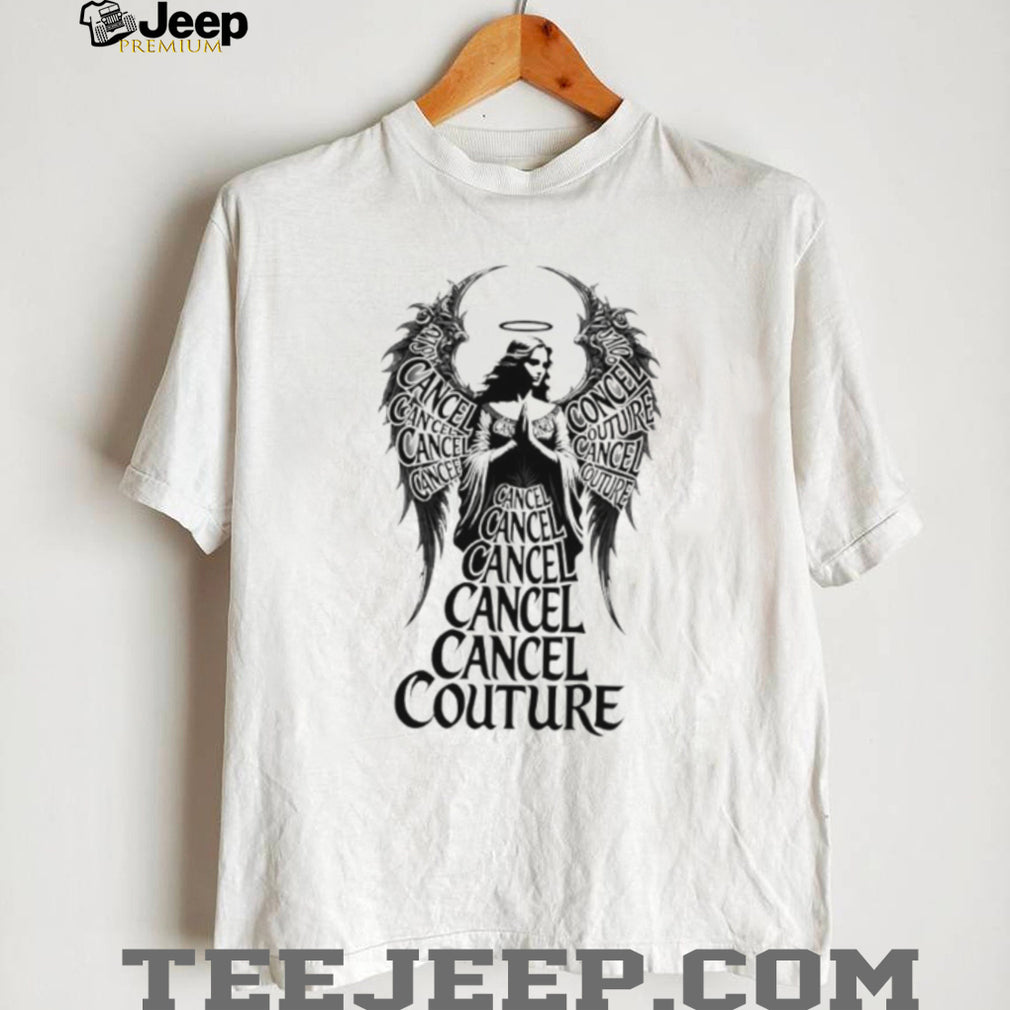 Cancel Couture Angel Wings Gothic Graphic Aesthetic Fashion T Shirt