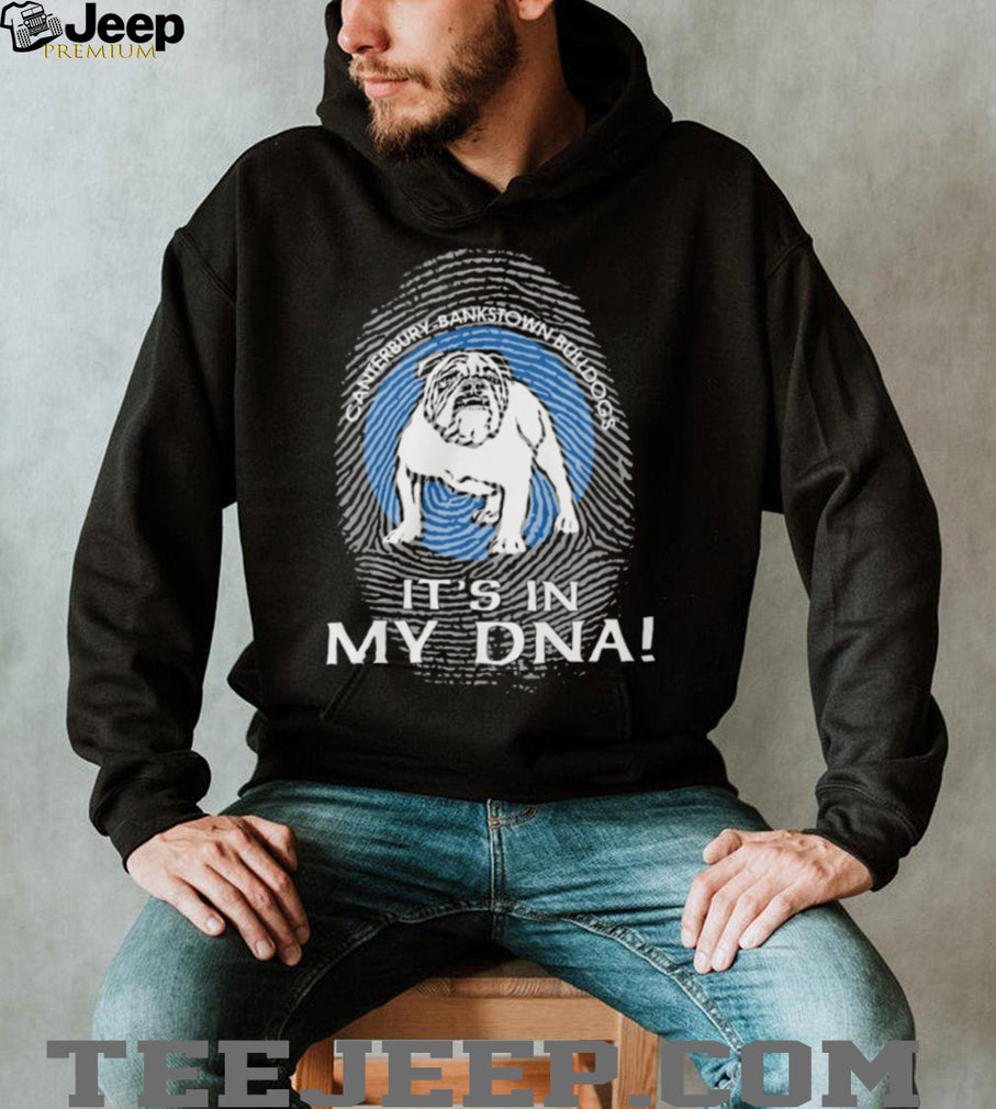 Canterbury Bankstown Bulldogs “It’s In My DNA” Fingerprint Rugby T Shirt