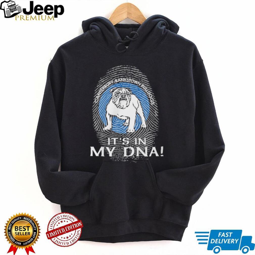 Canterbury Bankstown Bulldogs “It’s In My DNA” Fingerprint Rugby T Shirt