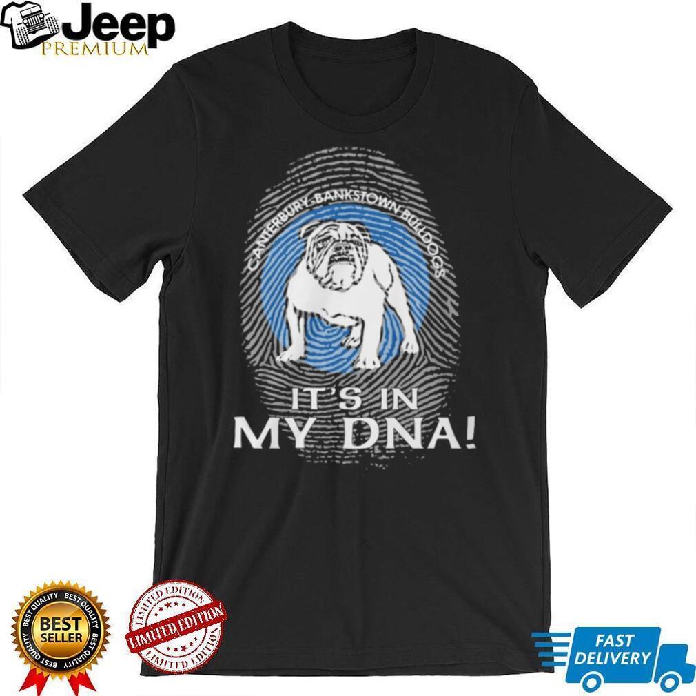 Canterbury Bankstown Bulldogs “It’s In My DNA” Fingerprint Rugby T Shirt