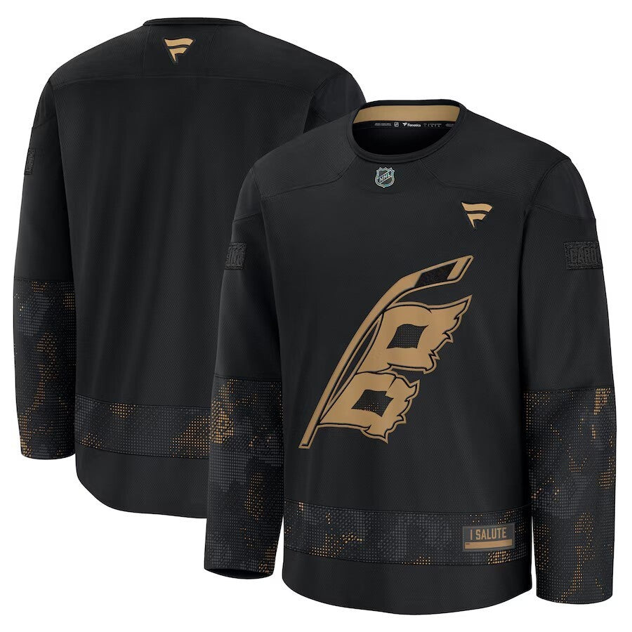 Carolina Hurricanes 2024 Military Appreciation Practice Jersey - Black
