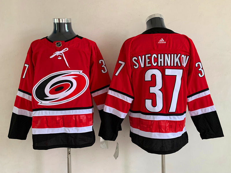 Carolina Hurricanes #37 Andrei Svechnikov Style 3