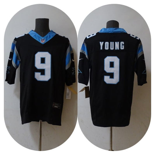 Carolina Panthers #9 Bryce Young Panthers 3 Edition Style 1