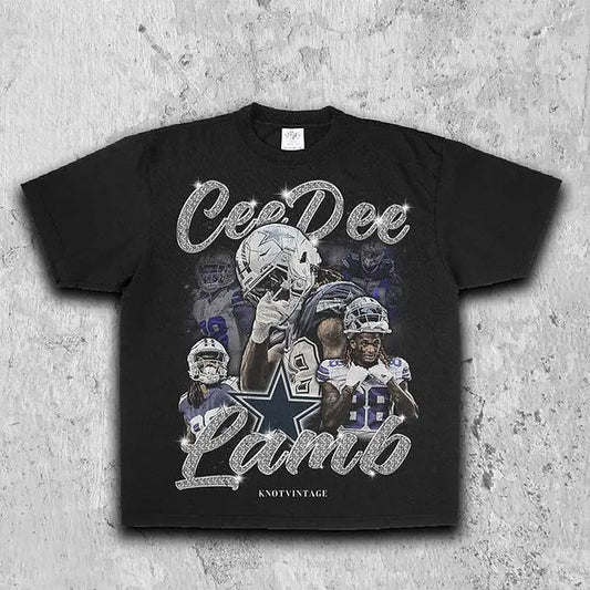 CeeDee Lamb Tee | Vintage Tee | Men's Graphic T-Shirt | Gift For Fan
