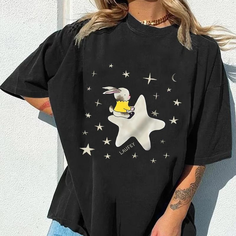 Celestial Laufey Bunny Shirt Hoodie, Sweatshirt | WearSparks.com