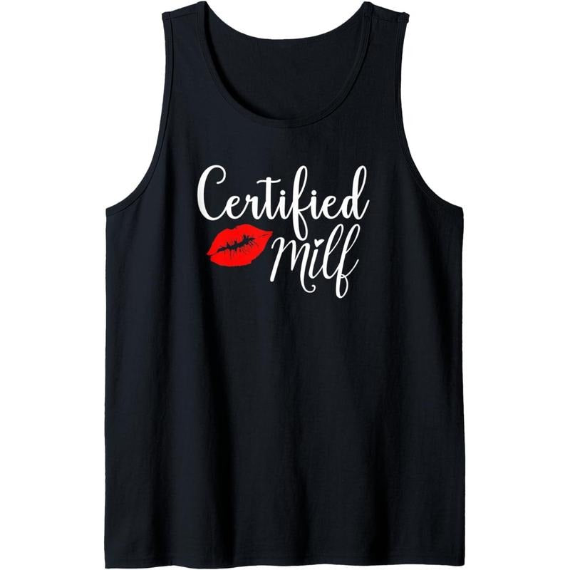Certified MILFs Humor Funny Gift Idea for New Hottest Mom Tank Top made in USA T-Shirts, Hoodie, Sweatshirt | WearSparks.com