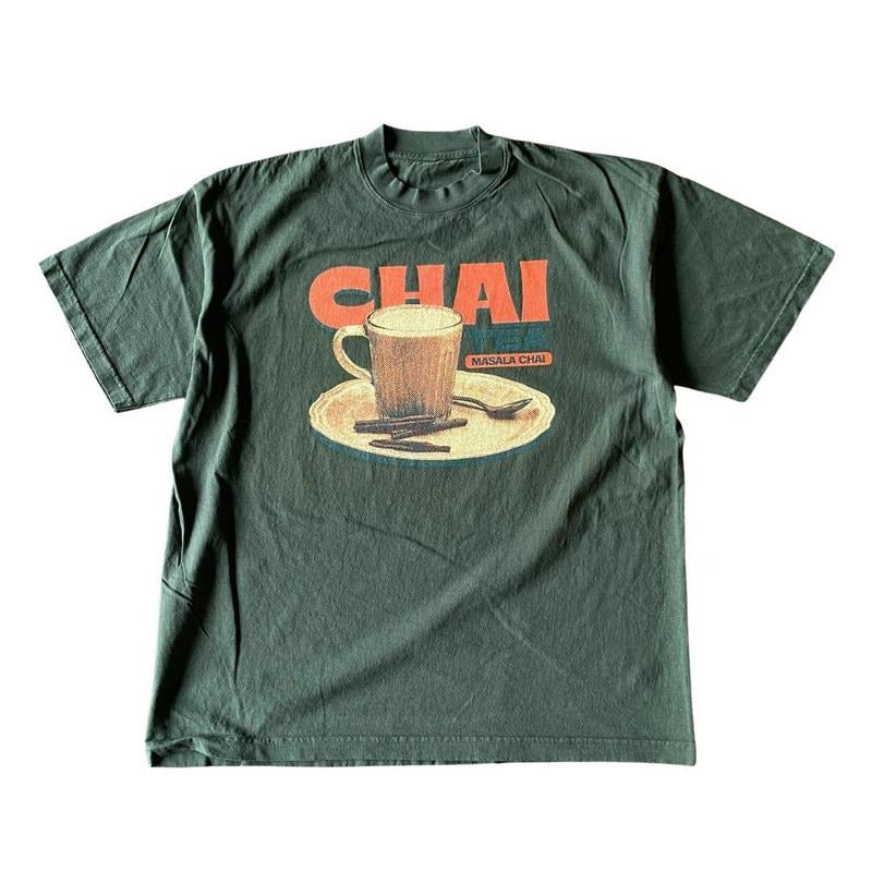 Chai Tea Tee Trendy Shirt Coffee Shirt Unisex Tee Coffee Lovers Classic Cotton