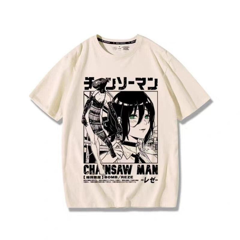Chainsaw Man Reze T-shirts Sweatshirt, Hoodie, Comfort Colors