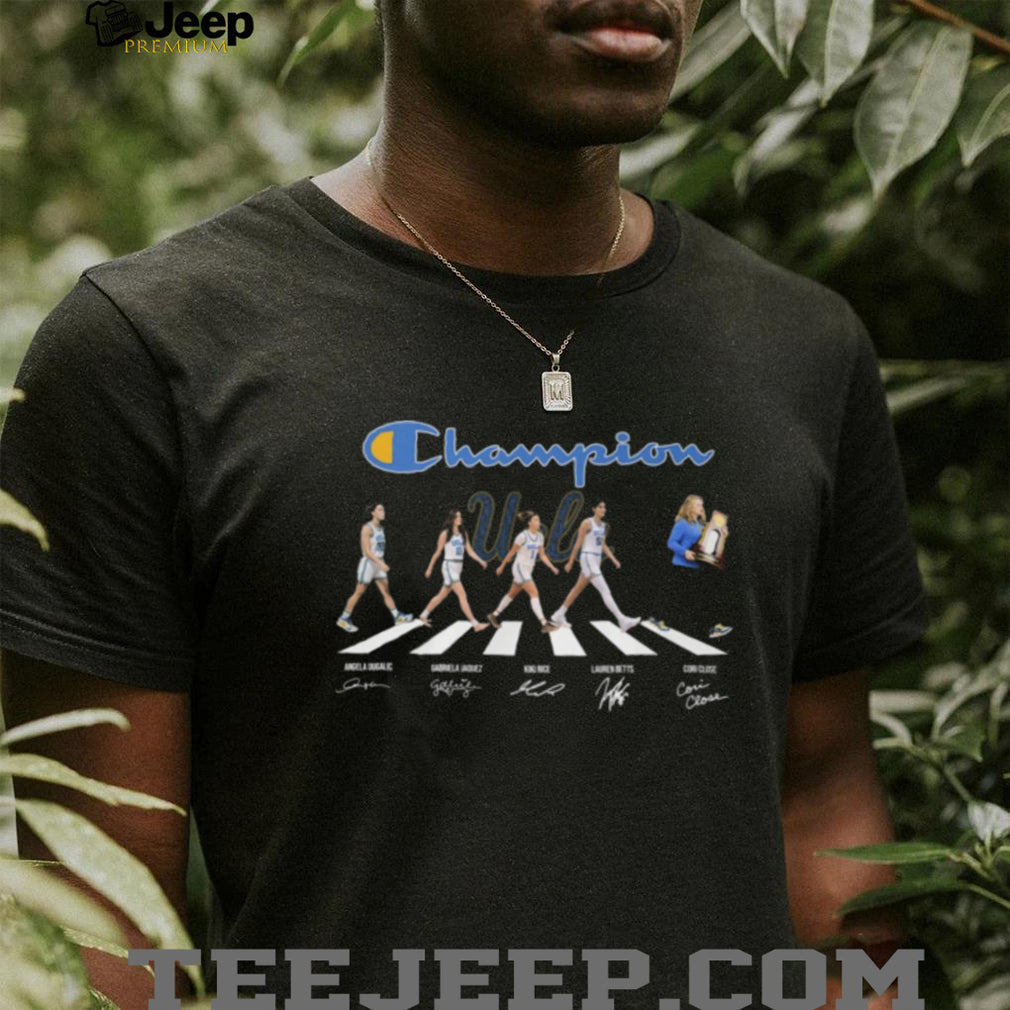 Champion UCLA Women’s Basketball Abbey Road Coach Cori Close T Shirt