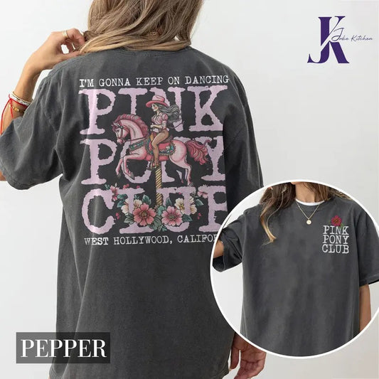Chappell Roan Comfort Colors Shirt,Pink Pony Club Shirt, Pink Pony Girl Tee, Midwest Princess Tour Shirt, Sapphic Lesbian Shirts