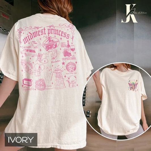 Chappell Roan Shirt, Comfort Colors Shirt, The Midwest Princess Shirt, Pink Club T-Shirt, Pink Pony Shirt, Chappell Midwest Princess Shirt, 2024 Tour Tee, 2024 Summer Concert Shirtstyle{n002}2