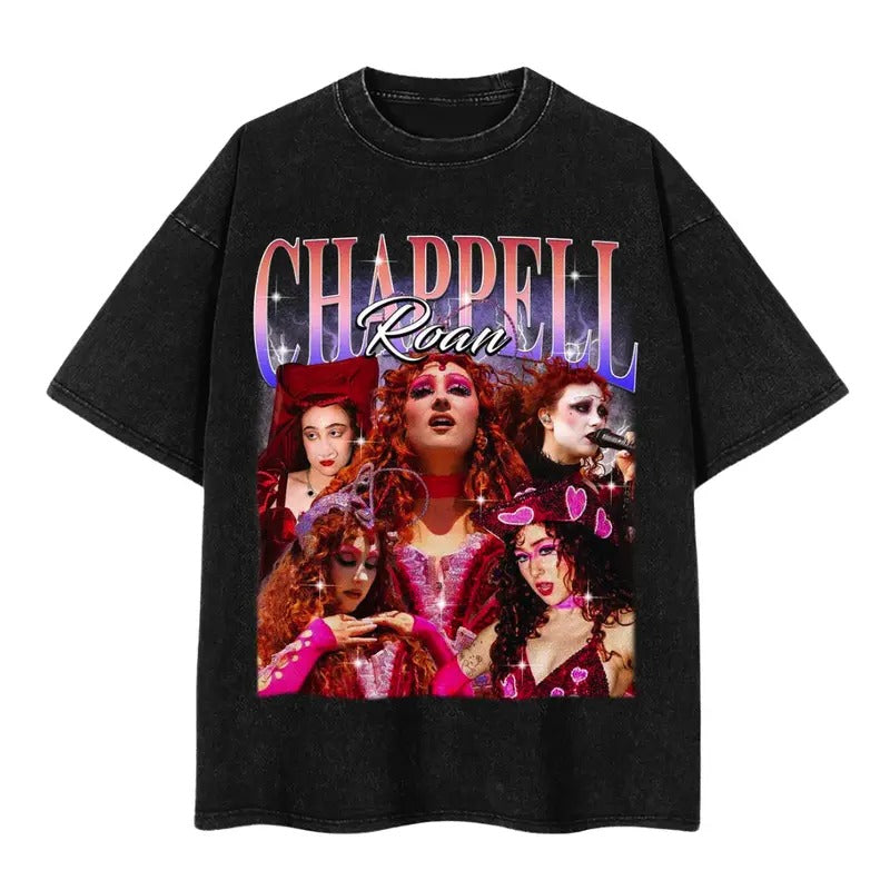 Chappell Roan Vintage T-Shirt, Chappell Roan Bootleg 90's Washed Fans Tee, Good luck babe gift, The Rise and Fall of a Midwest Princess