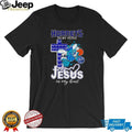Charlotte Hornets Basketball Jesus in My Heart Christian NBA Fan T Shirt