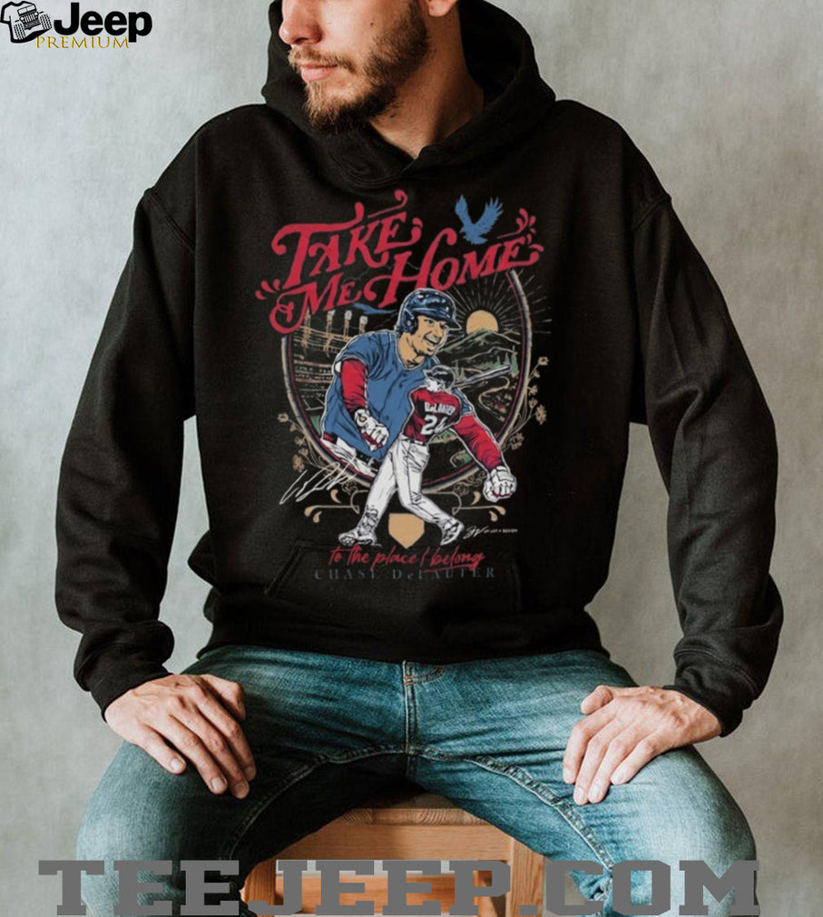 Chase DeLauter Cleveland Baseball Take Me Home Vintage Retro Sports Fans Men T Shirt