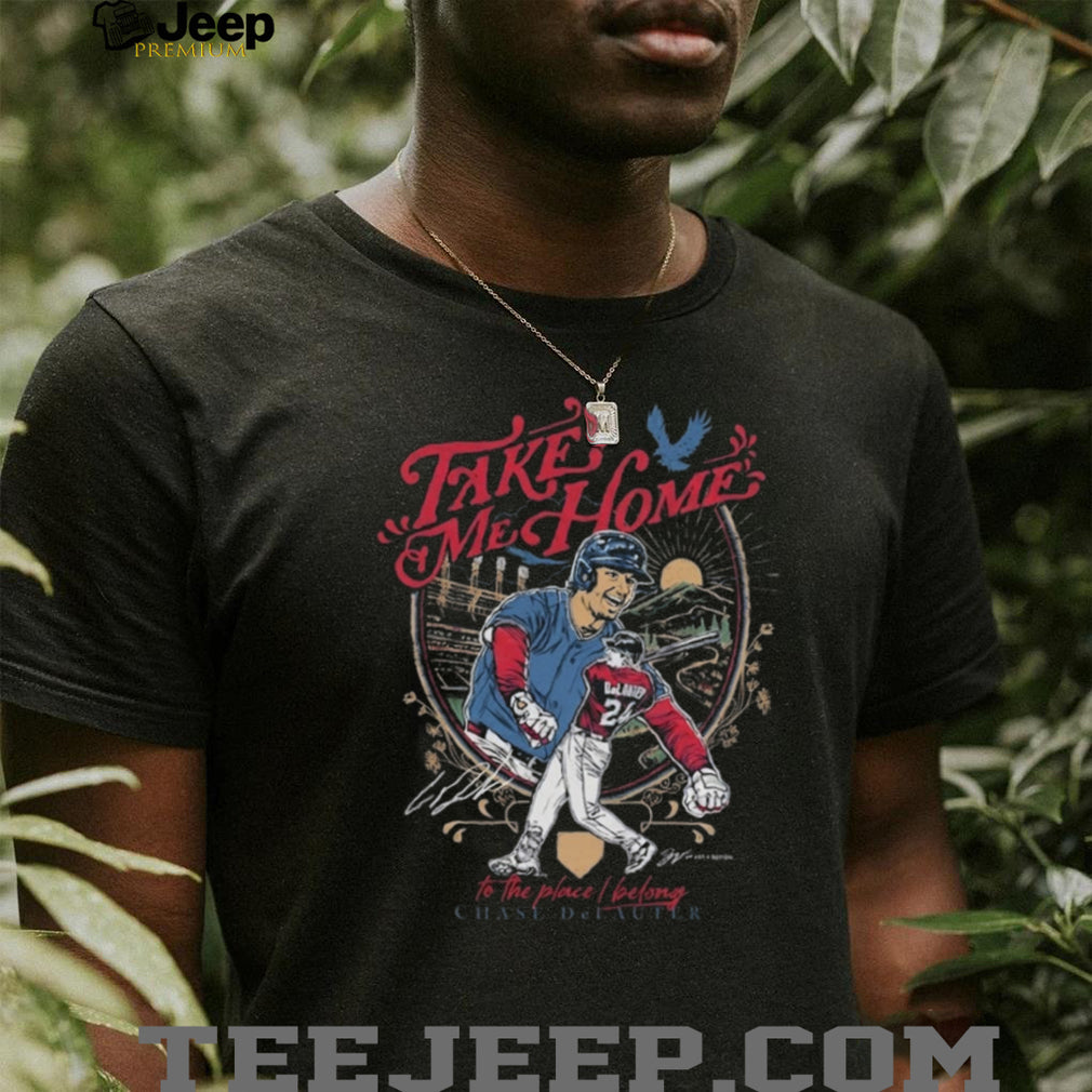 Chase DeLauter Cleveland Baseball Take Me Home Vintage Retro Sports Fans Men T Shirt