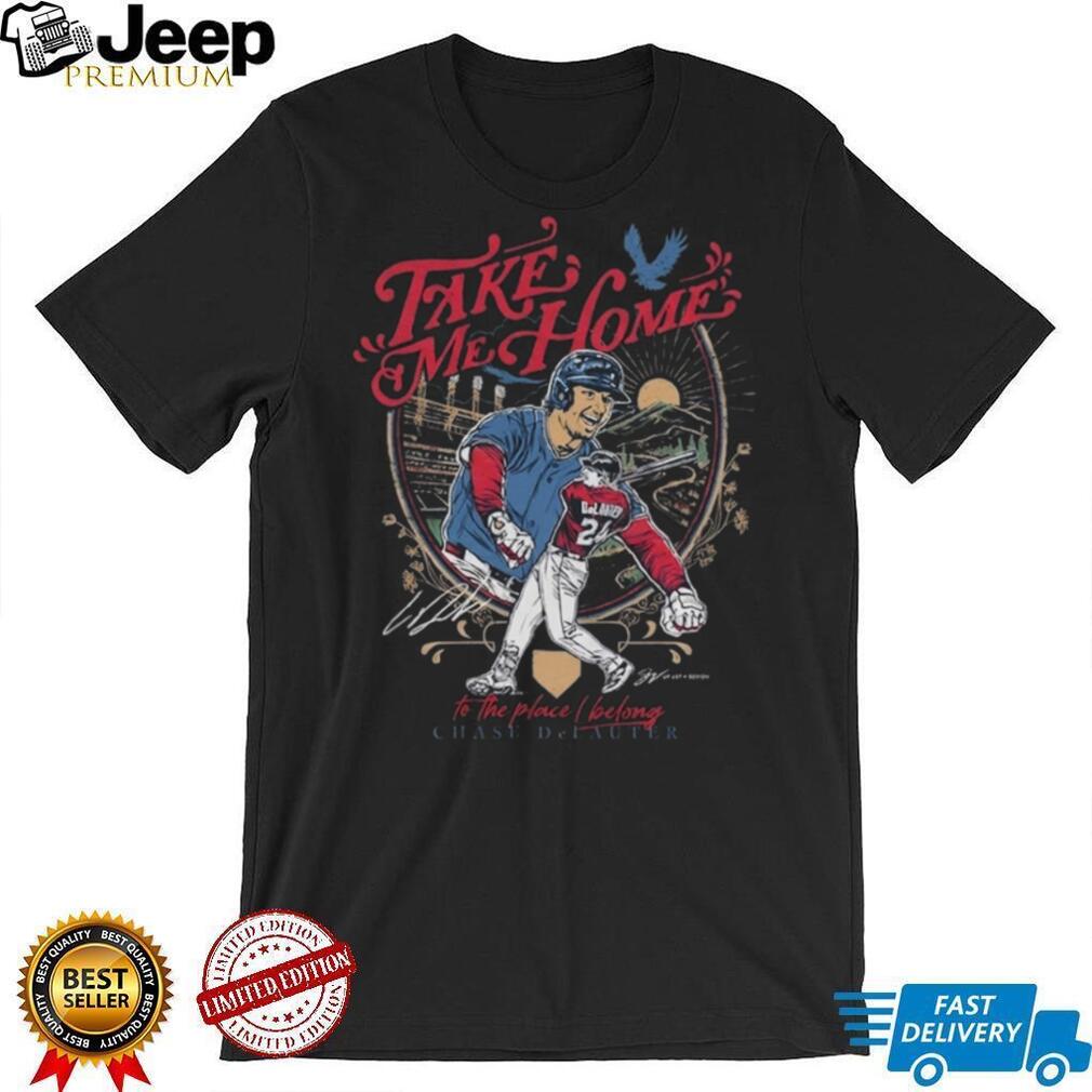 Chase DeLauter Cleveland Baseball Take Me Home Vintage Retro Sports Fans Men T Shirt