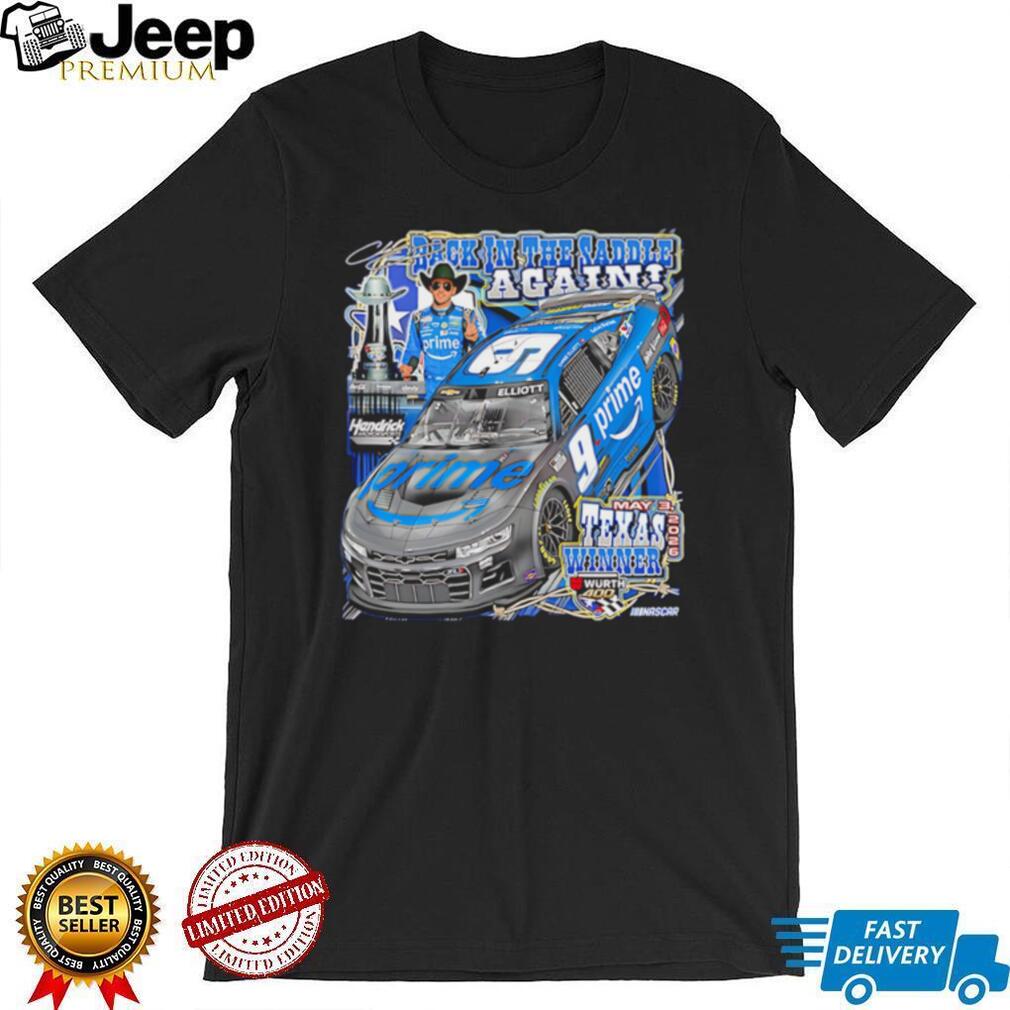 Chase Elliott NASCAR Texas Winner 2024 Back in the Saddle Racing T Shirt