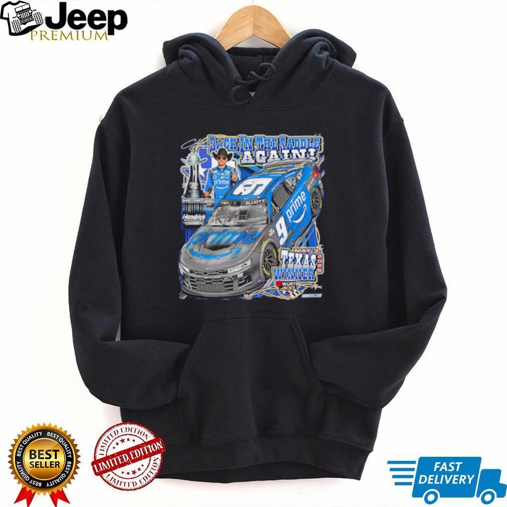 Chase Elliott NASCAR Texas Winner 2024 Back in the Saddle Racing T Shirt