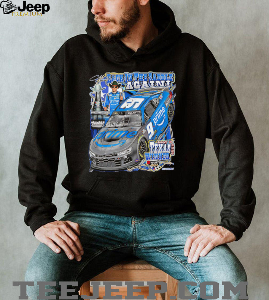 Chase Elliott NASCAR Texas Winner 2024 Back in the Saddle Racing T Shirt