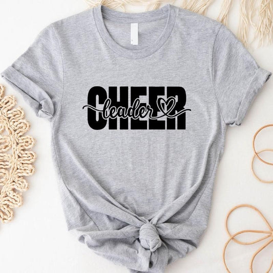 Cheerleader T-Shirt, Cheer Gift Tee, Sport Team Support Shirt, Cheerleading Tees, Cheer Day Vibes