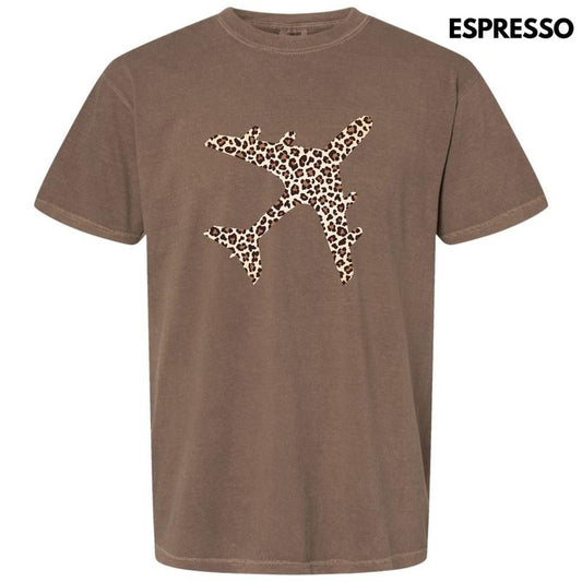 Cheetah Airplane Comfort Colors T-Shirt 'NLB'