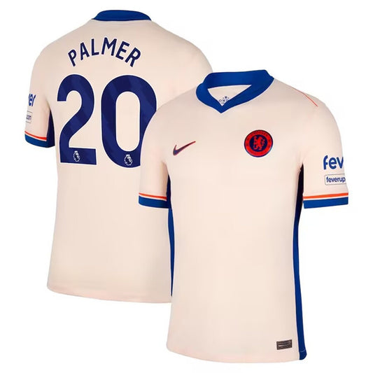 Chelsea #20 Cole Palmer Cream 202425 Away Soccer Jersey