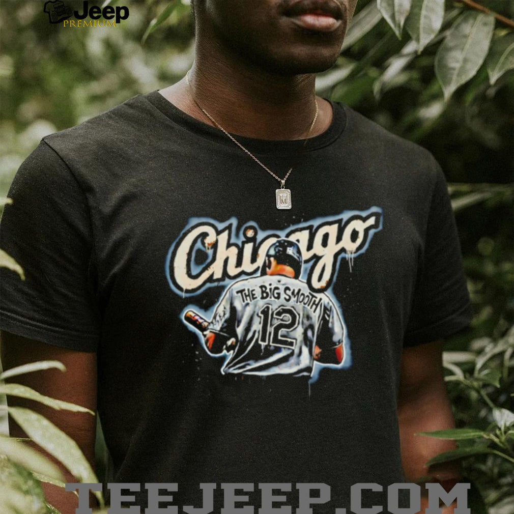 Chicago Baseball The Big Smooth #12 Vintage Style T Shirt
