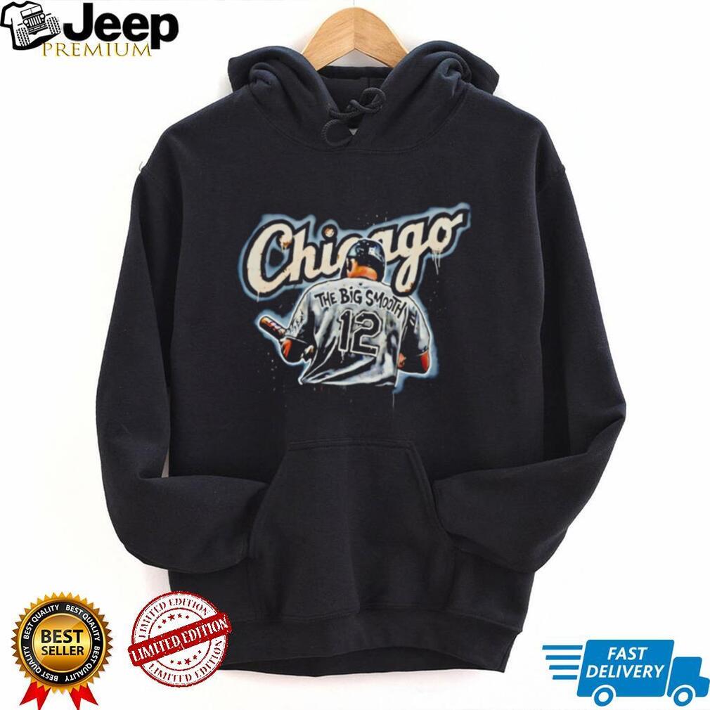 Chicago Baseball The Big Smooth #12 Vintage Style T Shirt