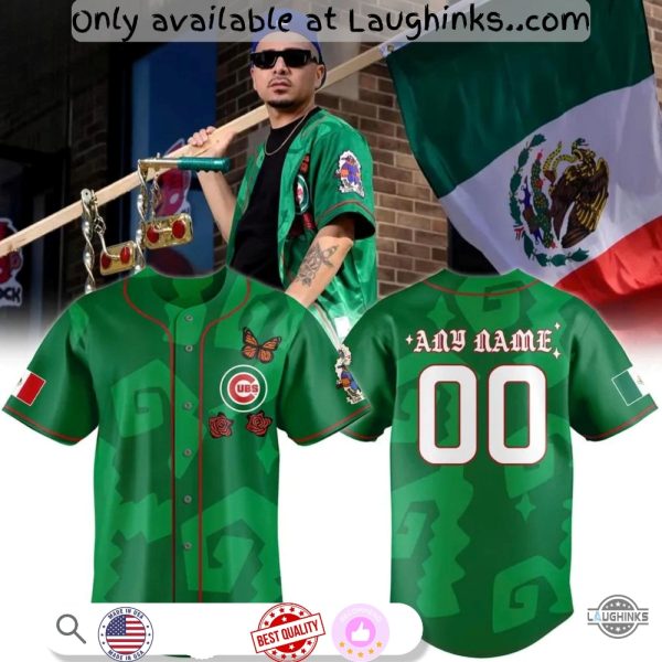 Chicago Cubs 2025 Mexico Heritage Night Special Edition Baseball Jersey Shirt Custom Name And Number