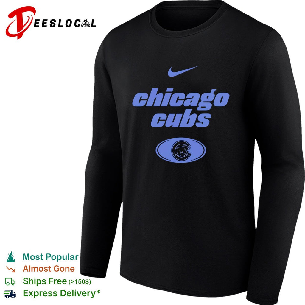 Chicago Cubs Logo and Bear Emblem Wordmark shirt