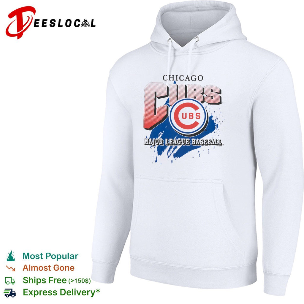Chicago Cubs Major League Baseball Mitchell and Ness logo shirt
