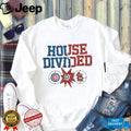 Chicago Cubs St Louis Cardinals Baseball House Divided T Shirt