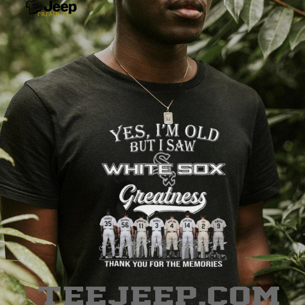 Chicago White Sox MLB Baseball Team Legends Vintage Style Retro Fan Men Women Shirt