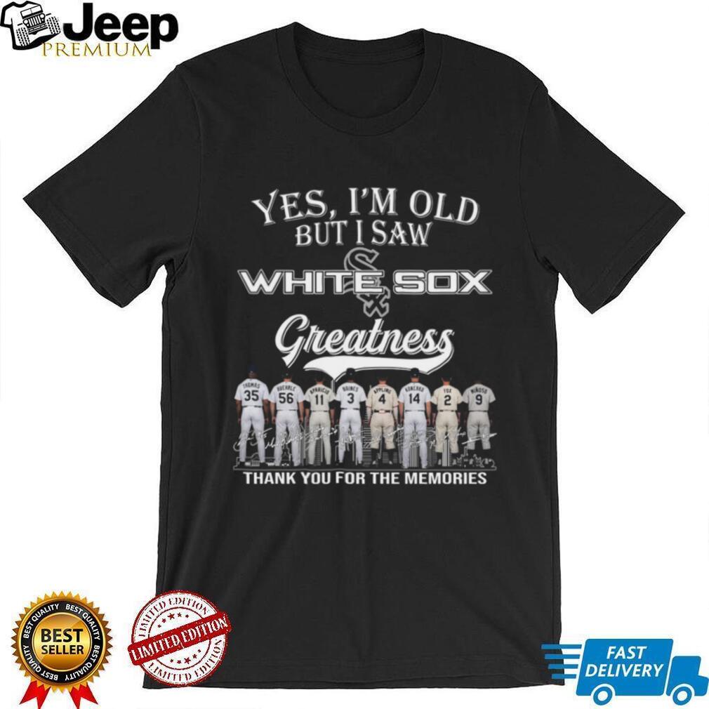 Chicago White Sox MLB Baseball Team Legends Vintage Style Retro Fan Men Women Shirt