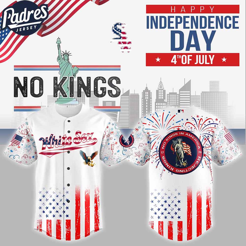 Chicago White Sox MLB X The 4th Of July X Military Custom Baseball Jersey - Padres Jersey Oasis: Elevate Your Baseball...