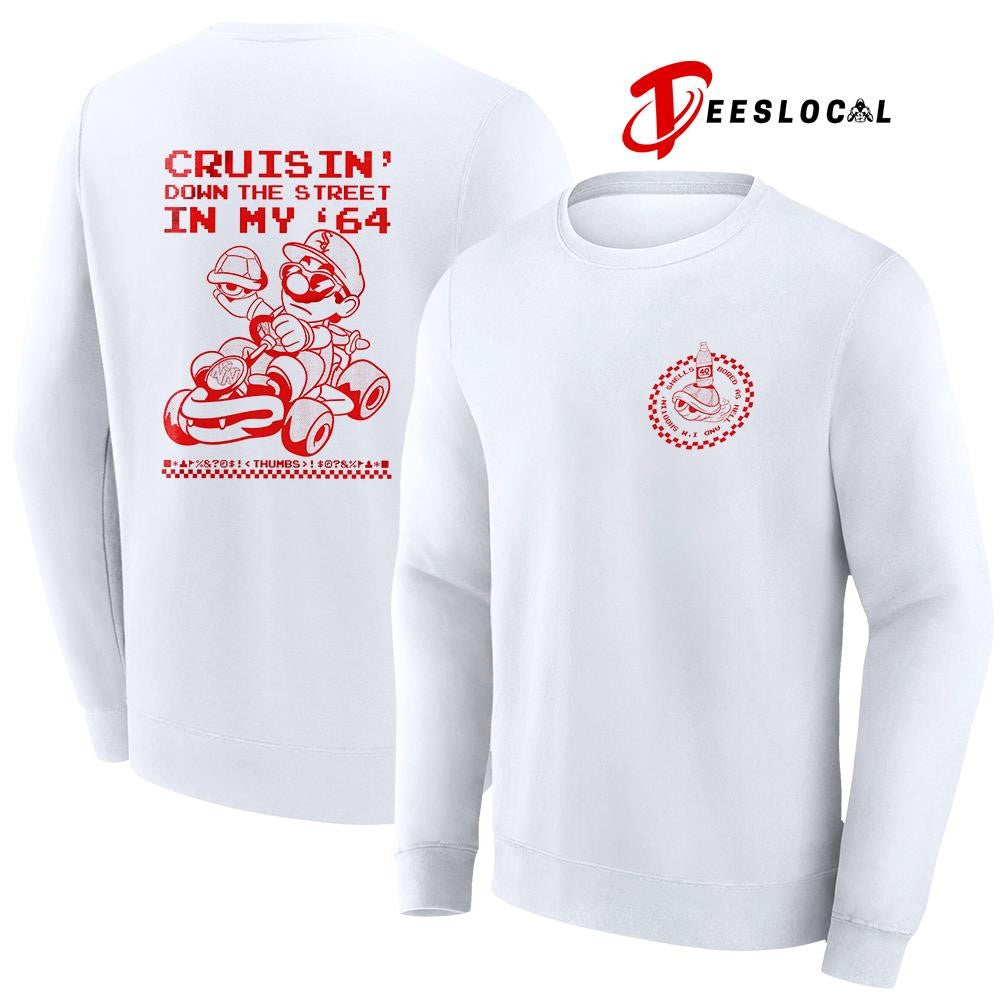 Chicago White Sox cruisin’ down the street in my ’64 graphic shirt
