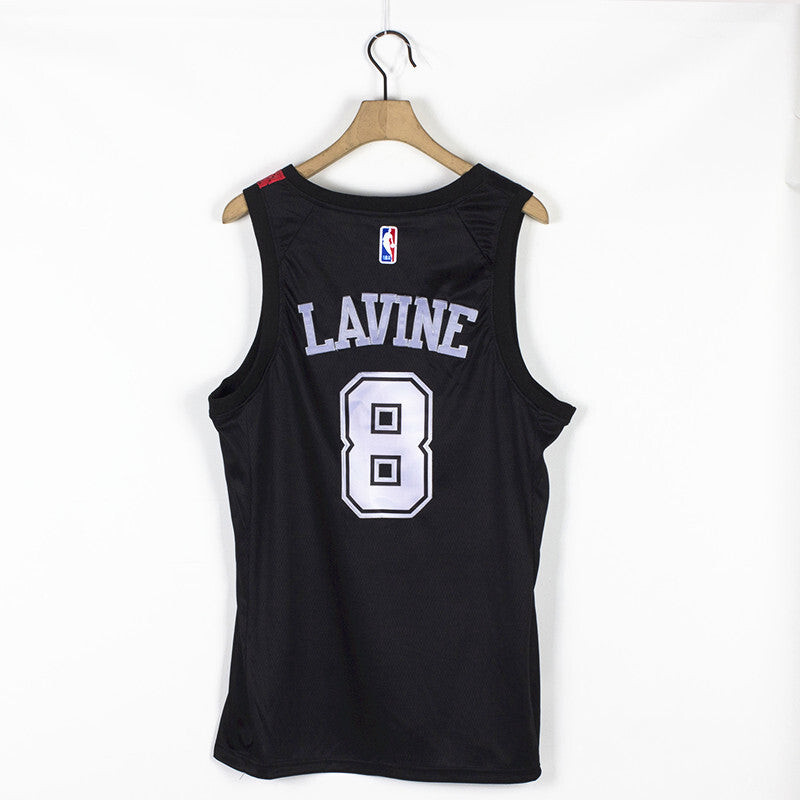 Chicago Bulls #8 Zach LaVine Bulls 8 Fashion Edition Style 1