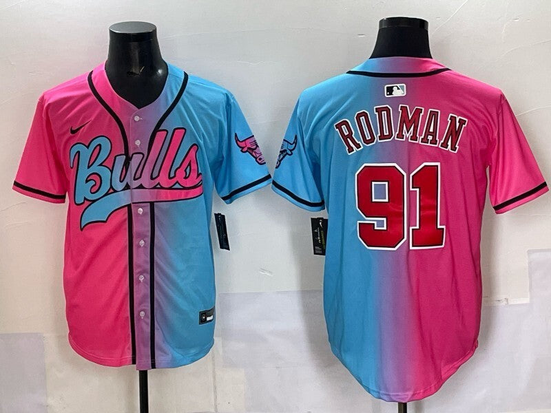 Chicago Bulls #91 Dennis Rodman Bulls Special Edition
