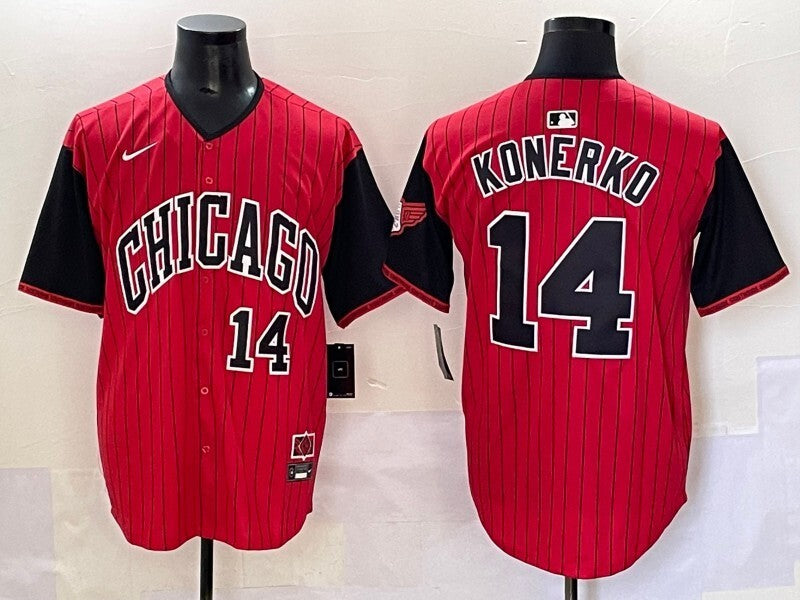 Chicago White Sox #14 Paul Konerko White Sox Collaboration Style 1