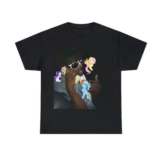 Chief Keef Tee Hiphop Rap Vintage Y2K Unisex Heavy Cotton Graphic Tee Shirt Opium Drill Streetwear Fashion Underground Cool Punk.