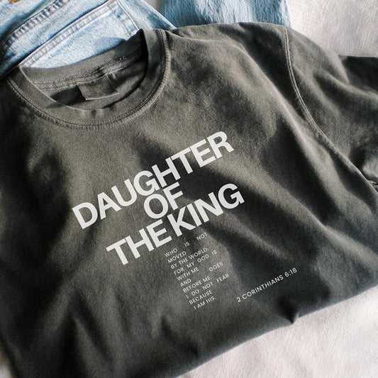 Child of God Shirt, Daughter of the King Shirt, Love Like Jesus Shirt, Jesus is King Merch, Christian shirt, Faith Shirt, Bible Verse Shirt