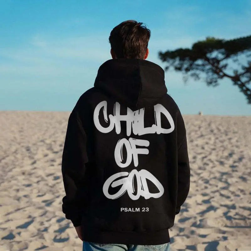 Child of God T-Shirt for Men, Celestial Tee with Inspirational Message, Jesus Design, Cotton Material