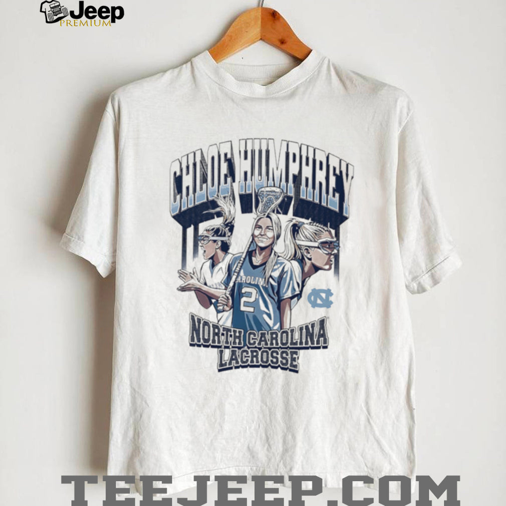 Chloe Humphrey North Carolina Tar Heels Lacrosse Fan Apparel T Shirt