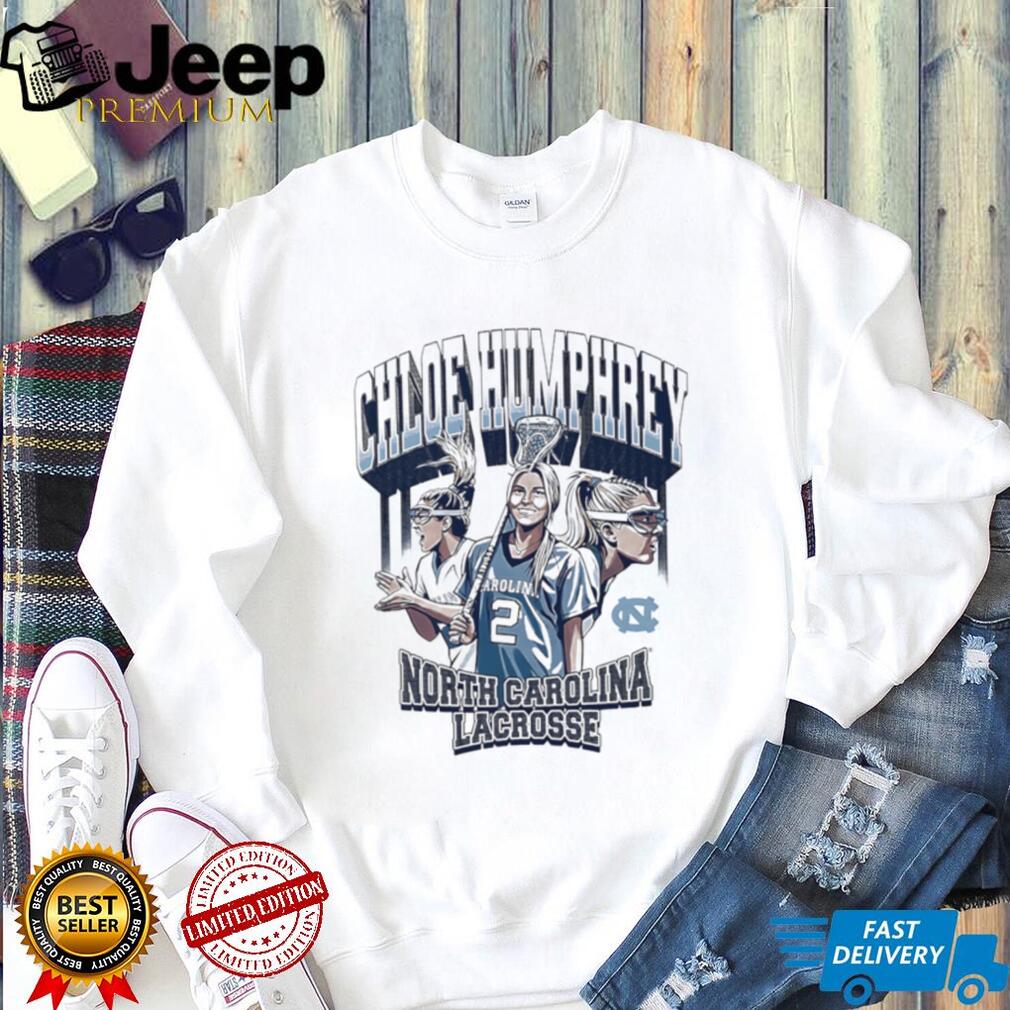 Chloe Humphrey North Carolina Tar Heels Lacrosse Fan Apparel T Shirt