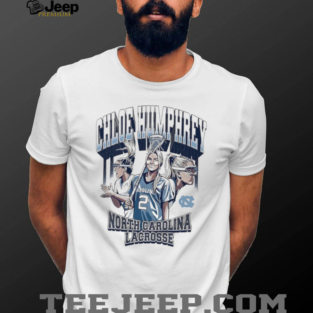 Chloe Humphrey North Carolina Tar Heels Lacrosse Fan Apparel T Shirt