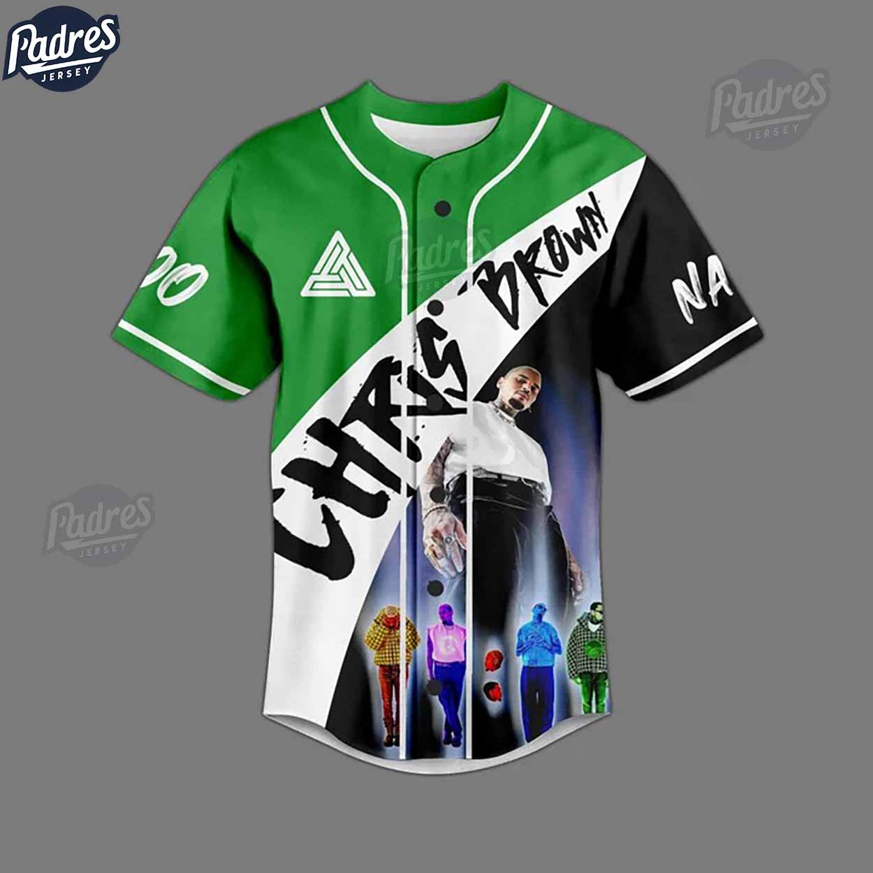 Chris Brown Tour Custom Baseball Jersey Style - Padres Jersey Oasis: Elevate Your Baseball Style Game