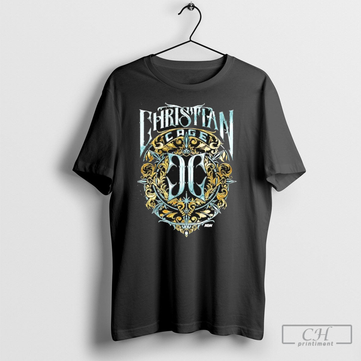Christian Cage Virtue Aew Tee Shirts