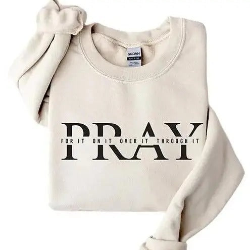 Christian Pray Sweatshirt, Women Of The Bible Sweater, Christian Women Sweater, Prayer Shirt, Praying Women Crewneck,...