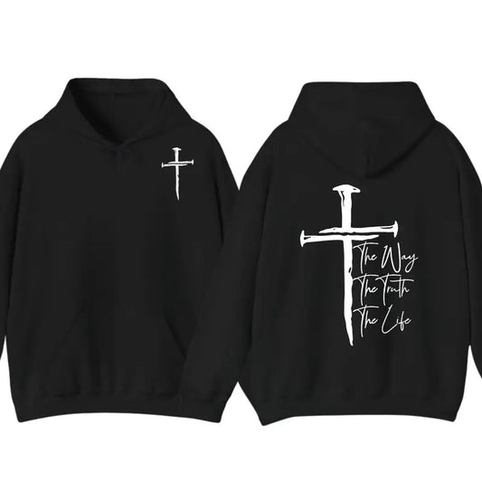 Christian T-shirt, Hoodie Faith Over Fear Tee, christian apparel - Jesus Tops for Men - Menswear, Underwear, Streetwear, Casual, Crewneck, Round Neck
