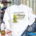 Christian Turtle Sorry I’m Late His Timing Not Mine Ecclesiastes 31 T Shirt